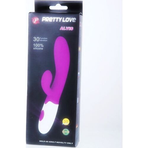 Vibratore Rabbit Pretty Love Flirtation Alvis con Stimolatore Clitorideo