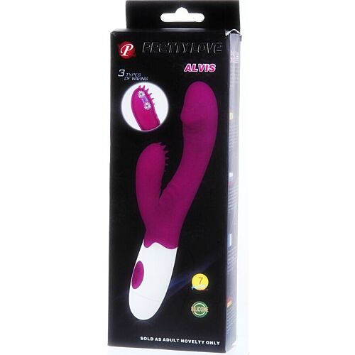 Vibratore Rabbit Pretty Love Andre con stimolazione clitoridea