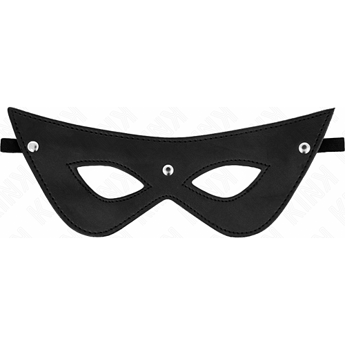 Maschera KINK MASKED ALLURE 3 Rivetti per giochi BDSM