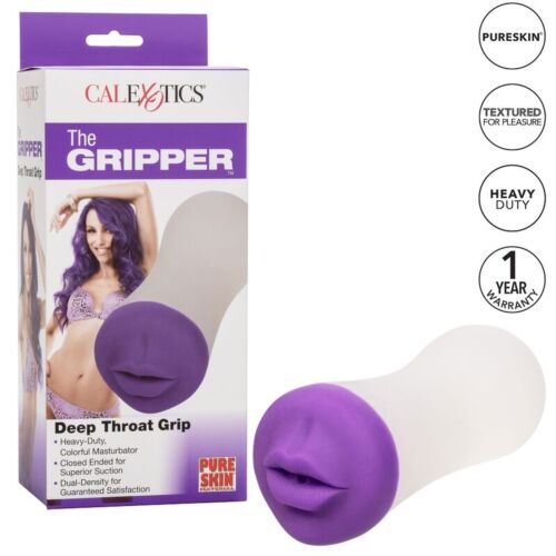 Masturbatore CALEXOTICS Deep Throat Grip con suzione potente