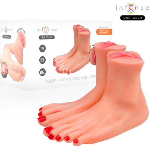 Masturbatore Intense Deep Touch Gabbie a forma di piede