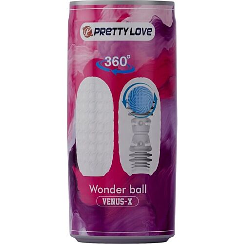 Masturbatore Pretty Love Venus X Modello 3 con tunnel testurizzati