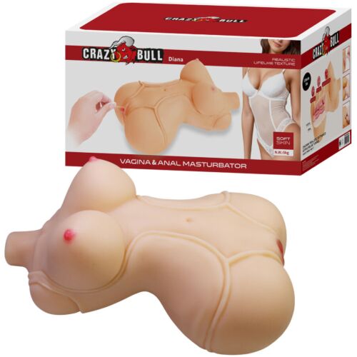 Masturbatore Crazy Bull Diana Torso Femminile 5 kg