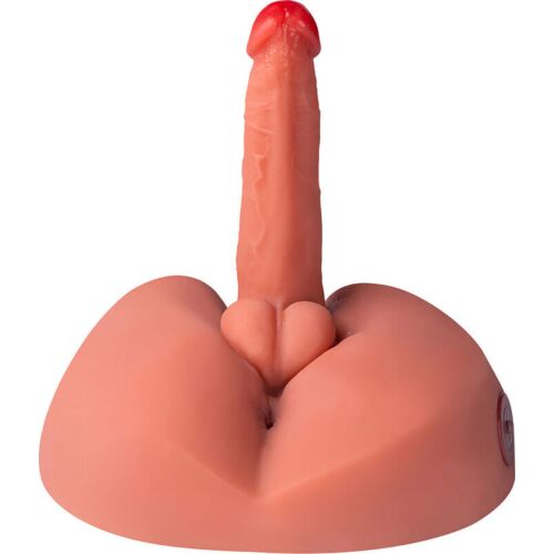 Masturbatore Dildo XISE Honey 25 cm con Vibrazione Potente