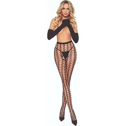 Medias Crotchless Passion TIOPEN 031 Eleganza