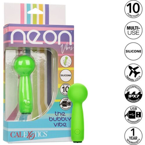 Massaggiatore Calexotics Neon Vibes Bubbly Vibe 10 vibrazioni