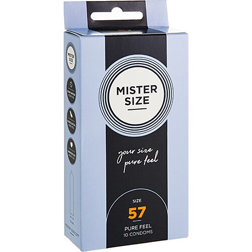 Preservativi Mister Size 57 mm - Comfort e Sicurezza