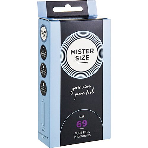 Preservativi MISTER SIZE XXXL 69 mm per adattamento personalizzato