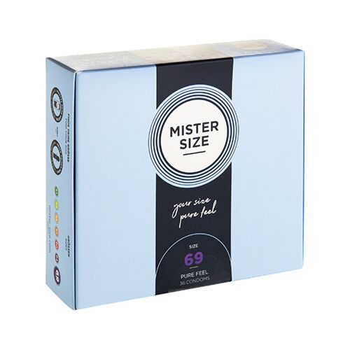 Preservativi MISTER SIZE XXXL 69 MM per comfort su misura