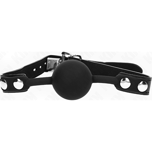 Bavaglio KINK modello 1 con palla in silicone da 4 cm