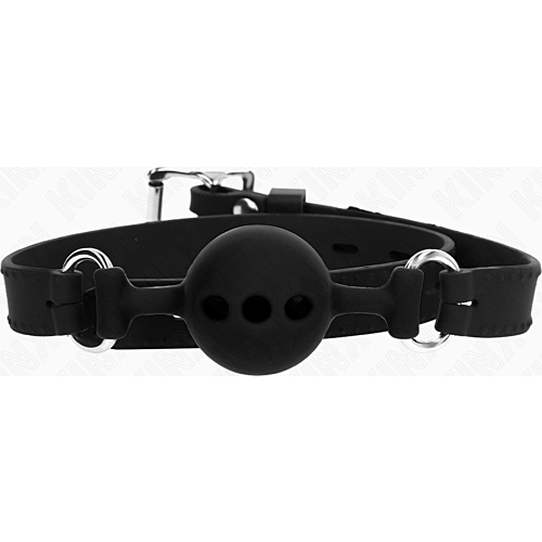 Mordaza KINK regolabile in silicone con sfera