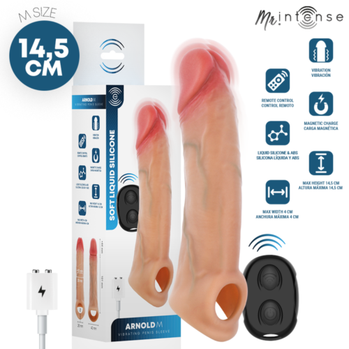 Guaina Vibrante MR. INTENSE Arnold M 14.5 cm