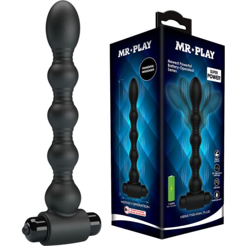 Plug Anale MR PLAY con Vibrazione e Stimolazione Profonda