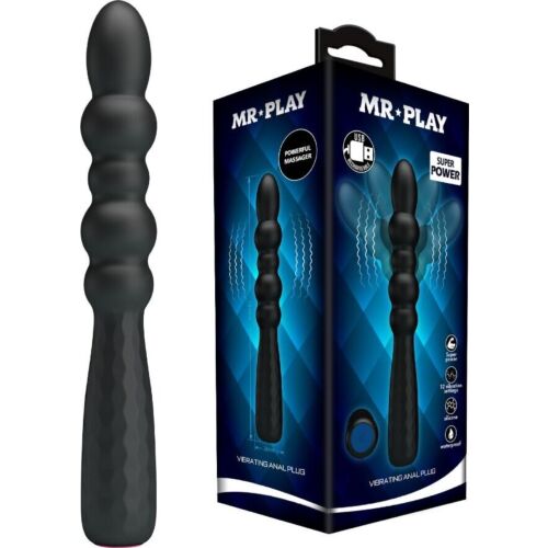 Plug Anale MR PLAY con Vibrazione Flessibile e Intensa