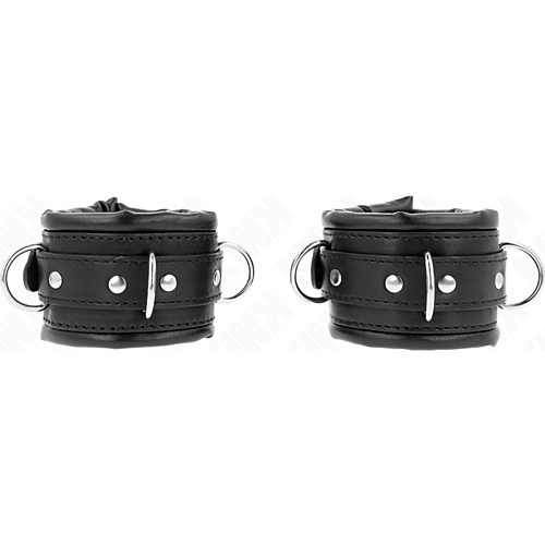 Esposas KINK Wrist Restraint Heavy con fodera nera