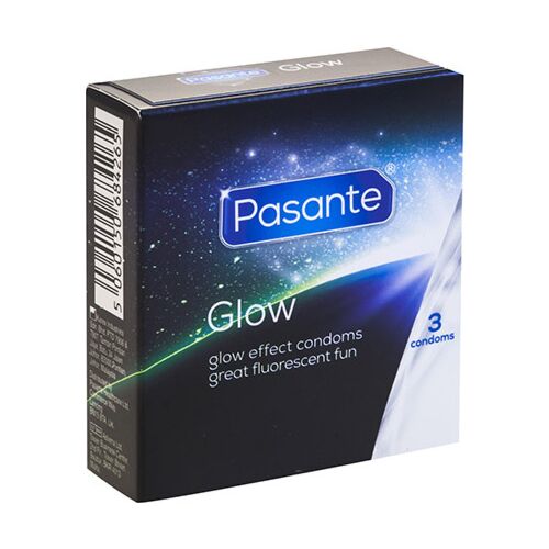 Preservativi Pasante Glow 3 unità | Brillano al buio
