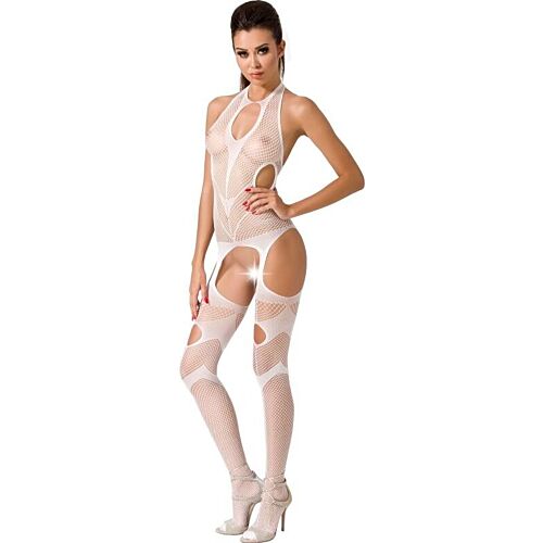 Bodystocking Passion Woman BS053 con apertura in crotch
