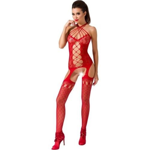Bodystocking BS056 Design in rete e pizzo