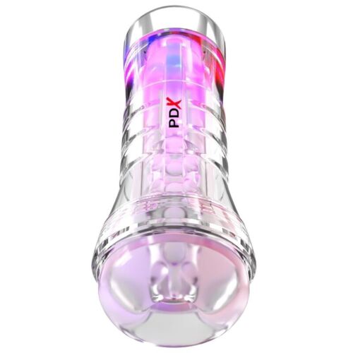 Masturbatore PDX ELITE VIEWTUBE XXL con LED