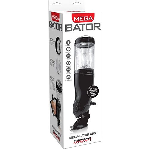 Pdx mega bator usb maschio masturbatore nero anno