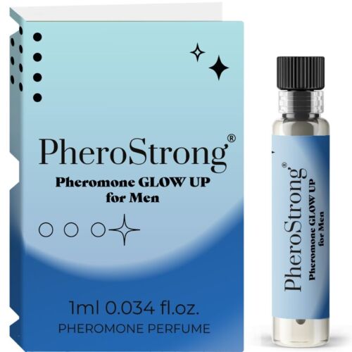 Profumo ai feromoni Pherostrong Glow Up per uomo