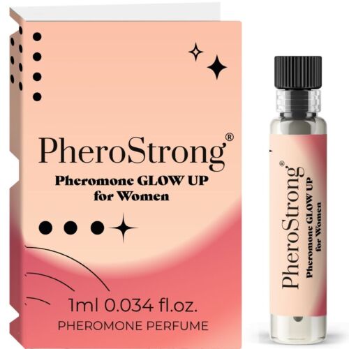 Profumo ai feromoni Pherostrong Glow Up per donna