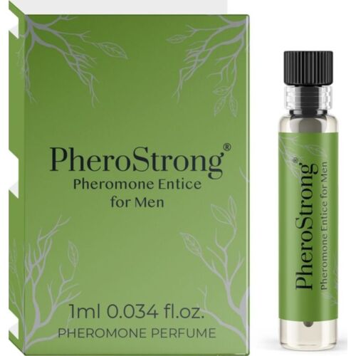 Profumo ai feromoni Pherostrong Entice per uomo