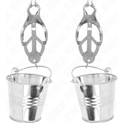 Pinze per Capezzoli KINK Con Cubi Argento