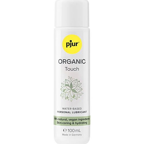 Lubrificante personale PJUR ORGANIC Touch 100 ML con ingredienti naturali