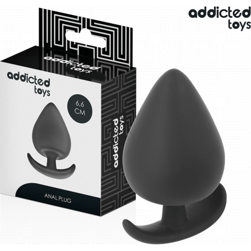 Plug Anal Addicted Toys M 6,6 cm per stimolazione sicura