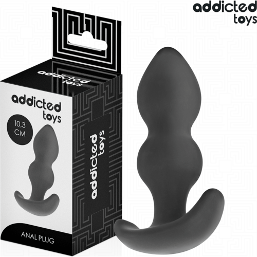 Plug Anale Addicted Toys S 10,3 cm - Espansione Graduale