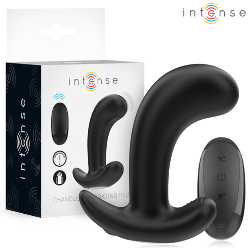 Plug Anale INTENSE Chandler con Controllo Remoto e 10 Vibrazioni