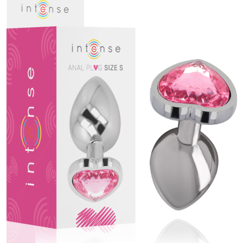 Plug Anale INTENSE con Gioiello di Diamante - Taglia S