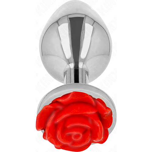 Plug Anal KINK Rosa Rossa | Eleganza e funzionalità