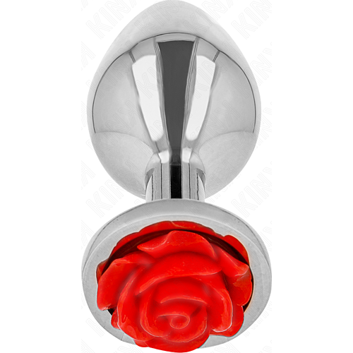 Plug Anale KINK Rosa Rossa | Elegante e Sicuro