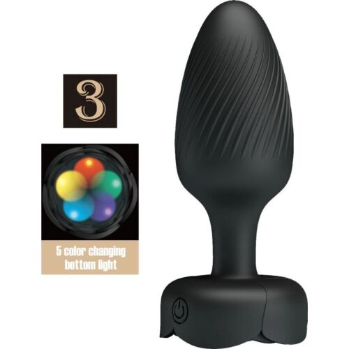 Plug Anale Pretty Love Osborn 9.8 cm con Luce LED