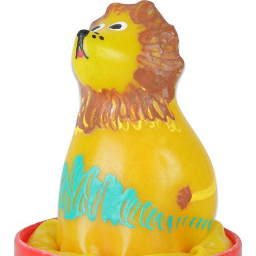 Preservativo Decorativo Condomerie Leone Seduto - Arte Particolare