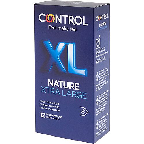 Preservativi Control Adapta Nature XL 12 unità - Comfort e Sicurezza