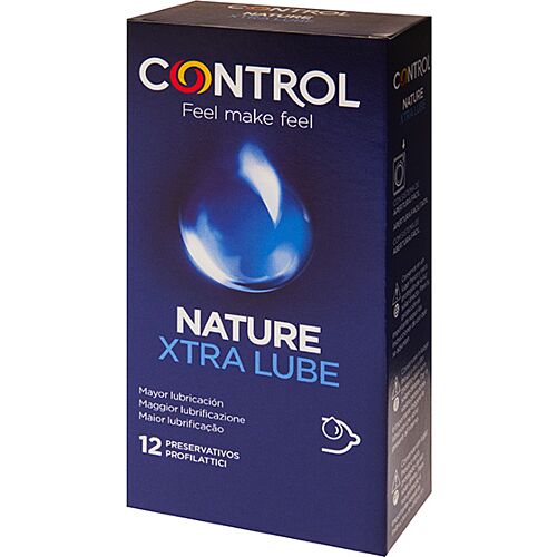 Preservativi CONTROL Extra Lube 12 unità con lubrificante aggiuntivo