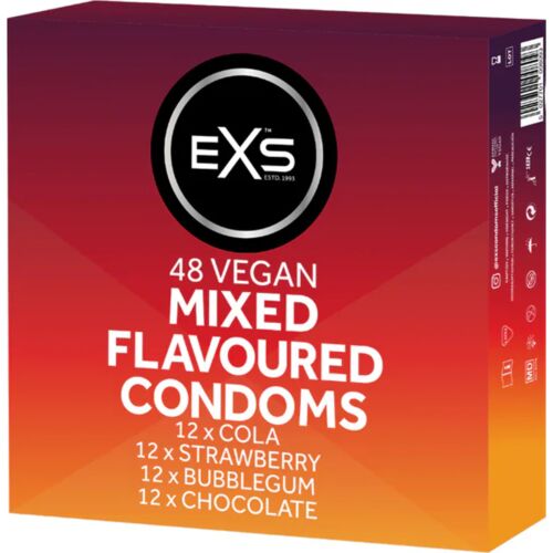 Preservativi Exs Mixed Flavours – 48 pezzi assortiti