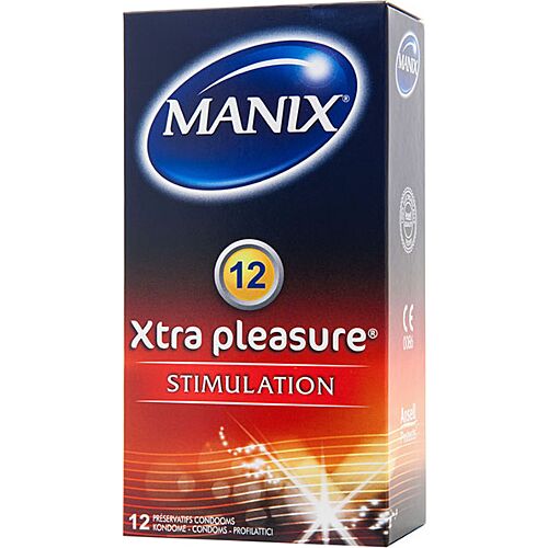 Preservativi Manix Xtra Pleasure 12 pezzi