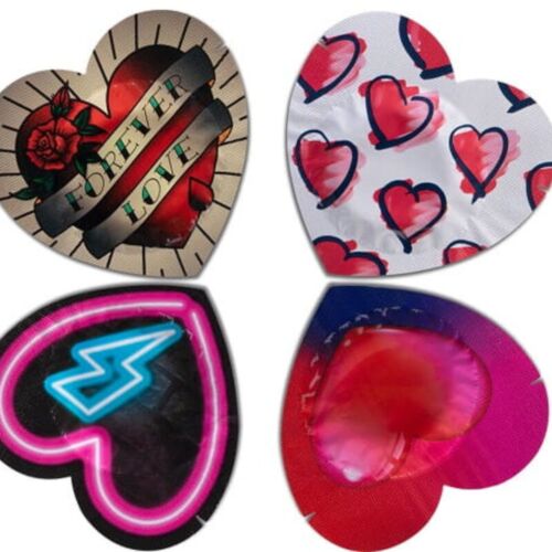 Preservativi Pasante Forma Cuore 144 Uds