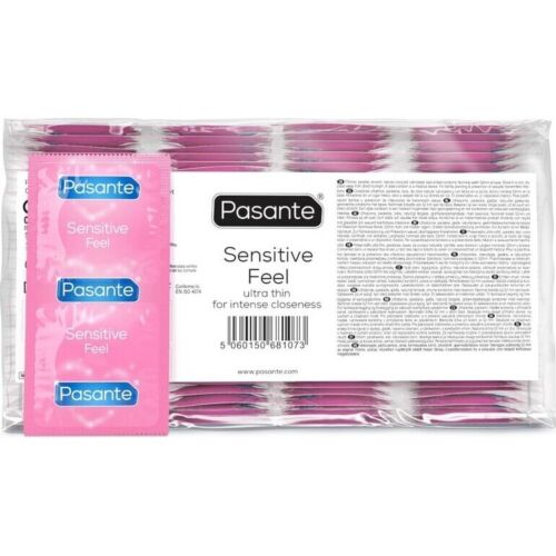 Preservativi Pasante Sensitive Feel 144 Uds - Ultra Sottili