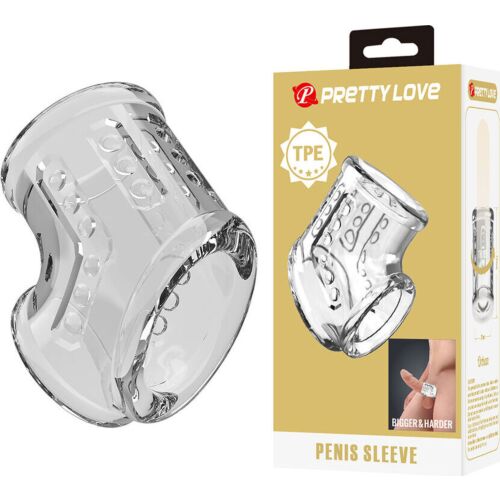 Guaina per pene Pretty Love - Funzione testurizzata
