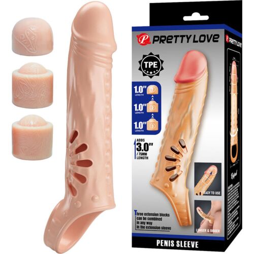 Guaina Pretty Love Male con Estensori per Pene