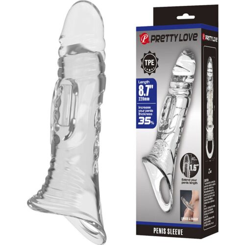 Funda per Pene Pretty Love con Design Ergonomico