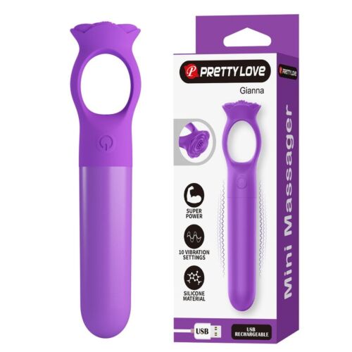 PRETTY LOVE GIANA Mini Vibratore Ricaricabile