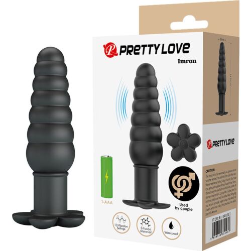 Plug Anale Vibrante Pretty Love Imron con 10 Vibrazioni