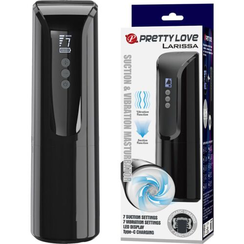 Masturbatore Pretty Love Larissa con vibrazione e suzione