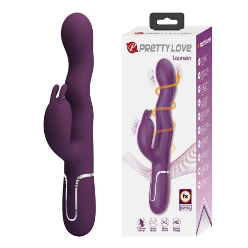 Vibratore Rabbit HIGH TECH LOURSEN con movimento di spinta